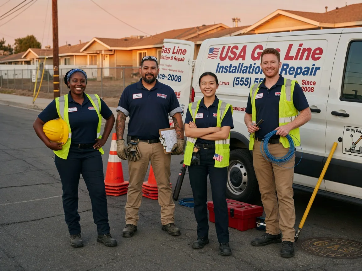 Gas Line Installation company in Tipton, CA